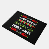 ハッピーキャラバンクリスマスシーズン ドアマット (アングル)