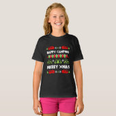 ハッピーキャラバンクリスマスシーズン Tシャツ (正面フル)