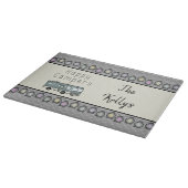 ハッピーキャンパパーソナライズされたーRV カッティングボード (角)