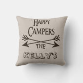 ハッピーキャンパパーソナライズされたーRV クッション (裏面)