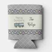 ハッピーキャンパパーソナライズされたーRV 缶クーラー (裏面)