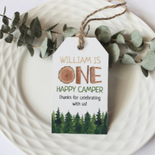 ハッピーキャンパーありがとう ギフトタグ