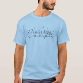ハッピーキャンパーのシルエット Tシャツ (正面)