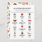 ハッピーキャンパーアドベンチャー誕生日スカベンジャー狩り プログラム (正面/裏面)