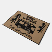 ハッピーキャンパーウェルカムドアマット ドアマット (アングル)