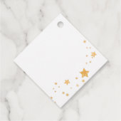 ハッピーキャンパーキュートウッドランド誕生日 フェイバータグ (裏面)