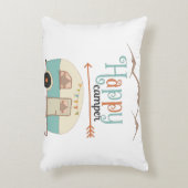 ハッピーキャンパーキュートレトロRV アクセントクッション (正面(垂直))