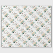 ハッピーキャンパーキュートレトロRV ラッピングペーパー (フラット)