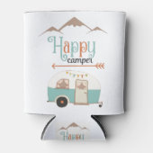 ハッピーキャンパーキュートレトロRV 缶クーラー (正面)
