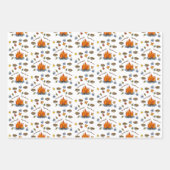 ハッピーキャンパーギフトラップ ラッピングペーパーシート (正面)