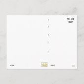 ハッピーキャンパークリスマスボトルブラシツリー シーズンポストカード (裏面)