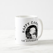ハッピーキャンパーズファミリーネームキャンピングトリップ コーヒーマグカップ (正面右)