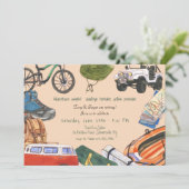 ハッピーキャンパーズリタイアメントパーティー 招待状 (スタンド正面)