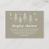 ハッピーキャンパーディスプレイシャワー エンクロージャーカード (正面)