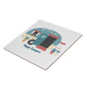 ハッピーキャンパートレーラー タイル (側面)