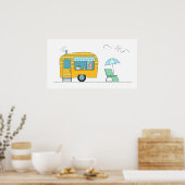 ハッピーキャンパートレーラー ポスター (キッチン)