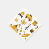 ハッピーキャンパーパーティーナプキンス スタンダードカクテルナプキン (角)