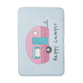 ハッピーキャンパーピンクRV バスマット (正面縦)