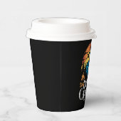 ハッピーキャンパーレトロヴィンテージマッチングキャンピングクルー 紙コップ (右)