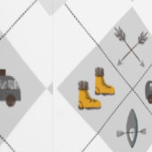 ハッピーキャンパー壁紙 壁紙 (縫い目)