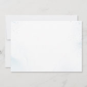 ハッピーキャンパー1歳の誕生日キャンプ写真 招待状 (裏面)