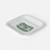 ハッピーキャンパー、お気に入りボックス、冒険、国立公園 ペーパープレート (傾斜あり)