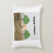 ハッピーキャンパー  アクセントクッション (正面(垂直))