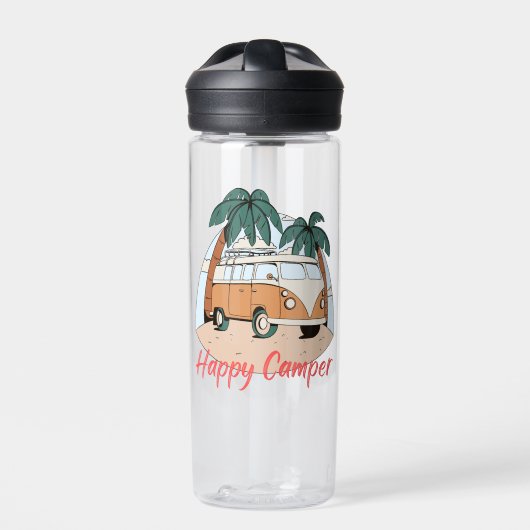 ハッピーキャンパー ウォーターボトル (正面)