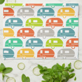 ハッピーキャンパー |カンパモダンー用の装飾 キッチンタオル (折り畳み)