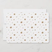 ハッピーキャンパー クリスマス ホリデー ピンク 1歳 誕生日 招待状 (裏面)