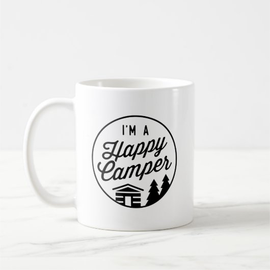 ハッピーキャンパー コーヒーマグカップ (左)