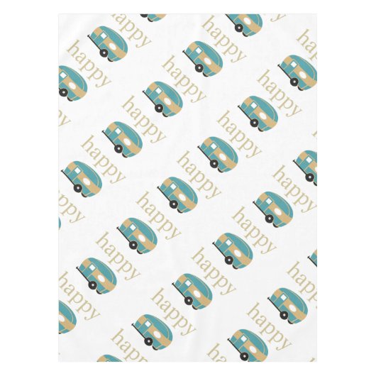 ハッピーキャンパー テーブルクロス (正面)