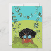 ハッピーキャンパー バーチャル誕生日招待カード (裏面)