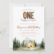 ハッピーキャンパー フォレストベア 1歳の誕生日