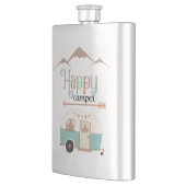 ハッピーキャンパー フラスク (左)