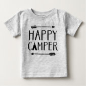 ハッピーキャンパー ベビーTシャツ (正面)
