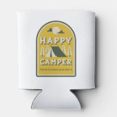 ハッピーキャンパー、ホームはあなたのテントがある場所 缶クーラー (裏面)