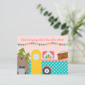 ハッピーキャンパー ポストカード (スタンド正面)