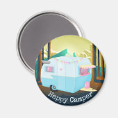 ハッピーキャンパー マグネット (正面/裏面)