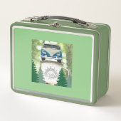 ハッピーキャンパー メタルランチボックス (正面)