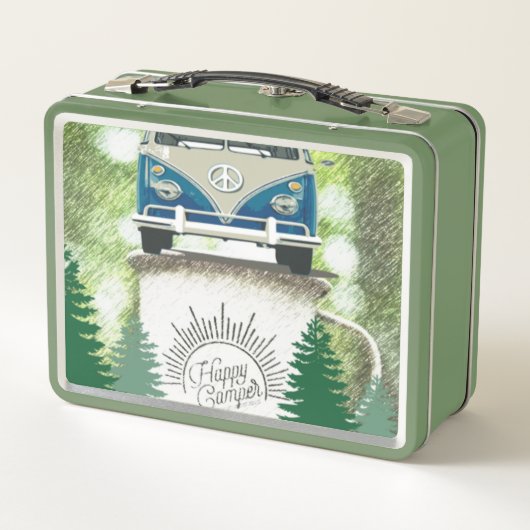 ハッピーキャンパー メタルランチボックス (裏面)