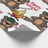 ハッピーキャンパー ラッピングペーパー (角)