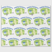 ハッピーキャンパー ラッピングペーパー (フラット)