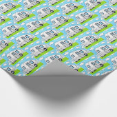 ハッピーキャンパー ラッピングペーパー (角)