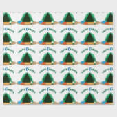 ハッピーキャンパー ラッピングペーパー (フラット)