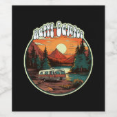 ハッピーキャンパー ワインラベル (シングルラベル)