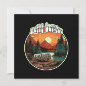 ハッピーキャンパー 招待状 (正面)