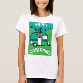 ハッピーキャンパー | Caravaner |カンパー装飾用クッションムー Tシャツ