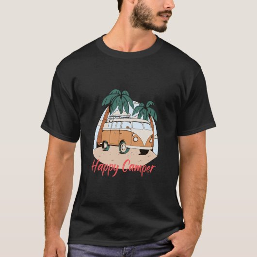 ハッピーキャンパー Tシャツ (正面)
