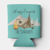 ハッピーキャンパーRVマウンテンズキャンピングキャンプファミリー 缶クーラー (裏面)